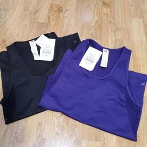 NEW with tags TWO Fabletics Serenity Seamless Tanks Moisture Wicking SZ M